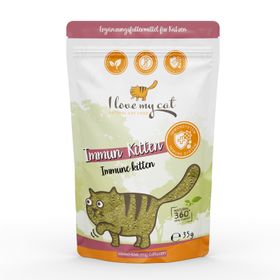 I love my cat Nahrungsergänzung für Kätzchen - Immun Kitten Pulver