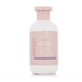 Wella Professionals Care Invigo Blonde Recharge Shampoo 300 ml für strahlendes blondes Haar