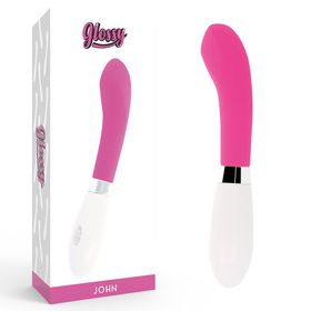 GLOSSY - Silikonvibrator mit geschwungener Form