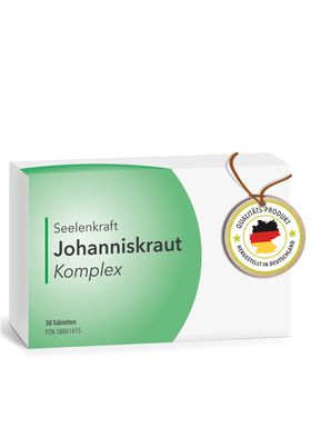 Johanniskraut Komplex mit L Tryptophan, Lavendel uvm. Seelenkraft DocVital®