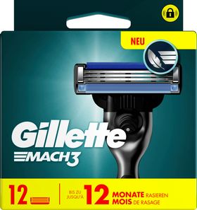 Gillette Mach3 Rasierklingen mit spezieller Beschichtung