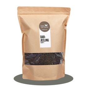 teeverliebt - Darjeeling loser Schwarztee Großpackung I Fein-blumiger Schwarztee aus Nordindien