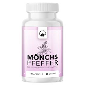Saint Nutrition® | Mönchspfeffer Kapseln hochdosiert | Hormon Balance