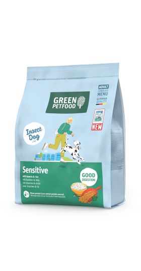 Green Petfood Sensitive mit Insekten & Reis