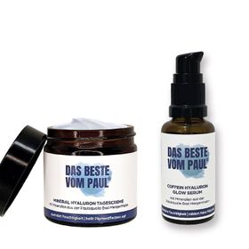 Das Beste vom Paul® Glow Set: Hyaluron Tagescreme & Serum