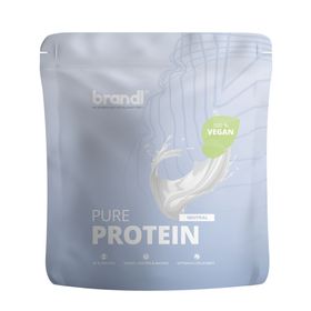 brandl® Pure Protein 2.0 Veganes Proteinpulver | Eiweißpulver Vegan mit natürlichem Aroma
