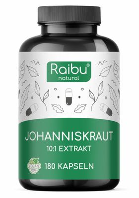Johanniskraut Kapseln Hochdosiert - RAIBU