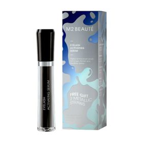M2Beauté, Eyelash Activating Serum 4ml Summer Edition + 2 Trinkhalme Gratis