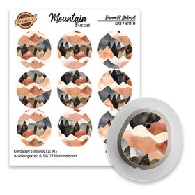Diasticker® Dexcom G7 Stickerset "Mountain Forest"