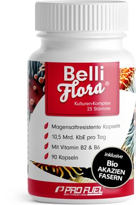 ProFuel - Belli Flora® Premium Kulturen Komplex - 84 Mrd. KBE/g - 90 Kapsel