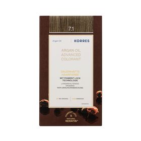 KORRES Arganöl - Hochentwickelte Haarcoloration Aschblond 7.1