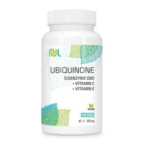 NutriLife Ubiquinon (Co-Enzyme Q10) + Vitamin C + Vitamin E - vegan