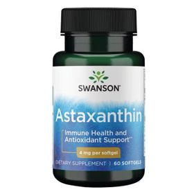 SWANSON Astaxanthin 4 mg 60 Weichkapseln
