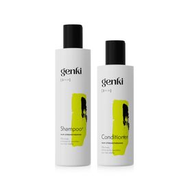 Genki Haircare Hair Strengthening Shampoo und Conditioner mit 5-ALA Set