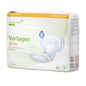 Medi-Inn Inkontinenz-Vorlagen EXTRA, 7 Tropfen, Unisex-Passform, weiß
