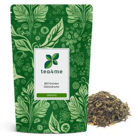 tea4me BIO Grüntee Glücksdrache mit Himbeere-Jasmin-Geschmack