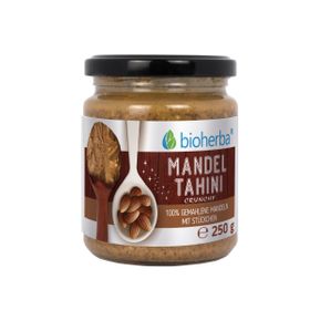 Bioherba Mandel Tahini Crunchy 100% gemahlene Mandeln