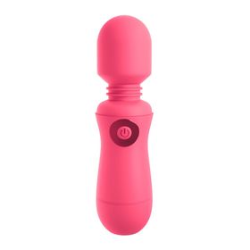 Wiederaufladbarer Massagestab "#Enjoy Vibrating Wand" | beweglicher Massagekopf