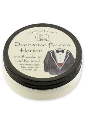 Deocreme für den Herren mit Sheabutter und Kokosöl