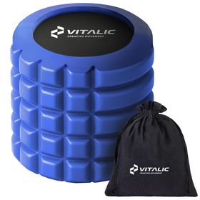 VITALIC Mini-Foam Roller – Fitness Triggerpunkt-Massagerolle