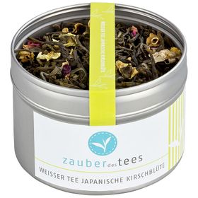 Weißer Tee Japanische Kirschblüte