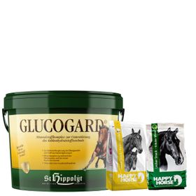 St. Hippolyt  Glucogard 3 kg & Lobs Belohnungswürfel 2 x 1 kg geschenkt