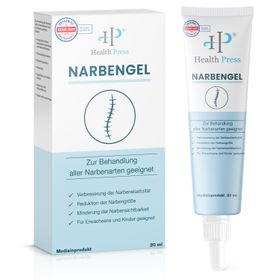 Health Press Narbengel – 50 ml – Narbensalbe zur Minderung von Narben – Für alle Narben geeignet