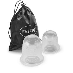 FASCIQ® Silikon Schröpfkopf L + S, Massage cuppingset