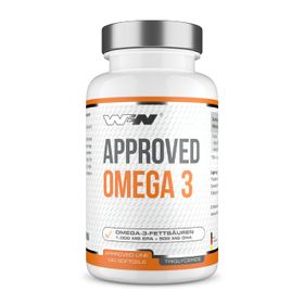 WFN Approved Omega 3 - 1.500 mg EPA + DHA - 120 Kapseln