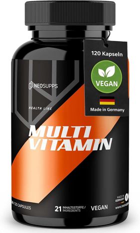 Neosupps Multivitamin, & Spurenelemente, vegan