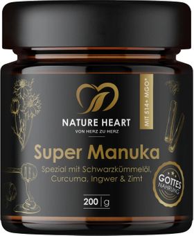 Nature Heart Super Manuka mit Schwarzkümmelöl