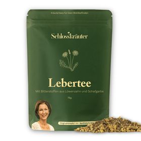 Schlosskräuter Lebertee mit Löwenzahn & Schafgarbe | Leber und Galle Tee | 100% natürliche Zutaten