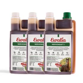 EWALIA Nervensaft I für Pferde Dreierpack