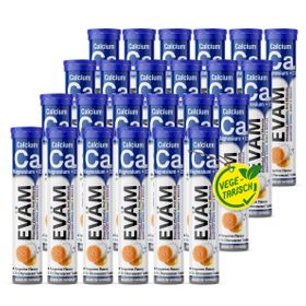 EVÄM Calcium + Magnesium + D3 Brausetabletten - 24er Pack