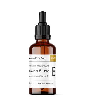 wesentlich. Mandelöl bio +E