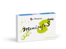 Menisoft S toric 14-Tageslinse 6er Box -6,00 -0,75 180