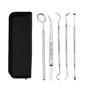 COOL-i Zahnpflege Set,5 teiliges Reinigungsset für Zahnzwischenräume & tägliche Mundhygiene