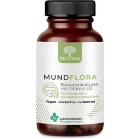 Delvina Mundflora - Lutschtabletten gegen Mundgeruch (Minzgeschmack)