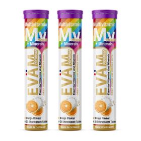 Multivitamin + Mineralien Brausetabletten - 3 Set