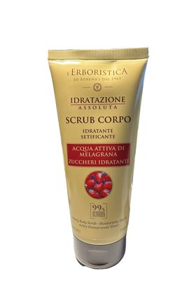 Körperpeeling für extrem trockene Haut Granatapfel und Aloe Vera