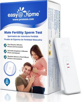 Fruchtbarkeitstest Sperma Test für Männer Easy@Home 1 x Spermientest  Zeugungsfähigkeit Schnelltest