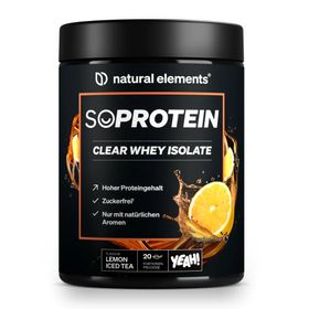 natural elements SoProtein Clear Whey Isolate