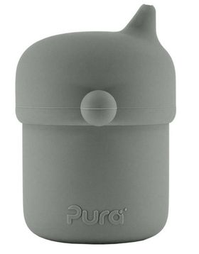 Pura my-my Silikon Trinklernbecher 150ml Slate