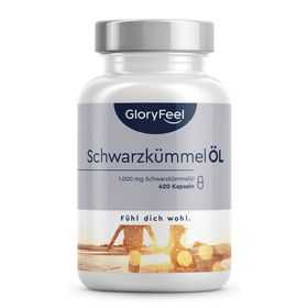 gloryfeel® Schwarzkümmelöl - 1.000 mg