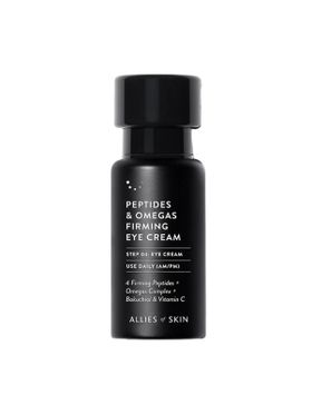 ALLIES OF SKIN Peptides & Omegas Firming Eye Cream – straffend & aufhellend