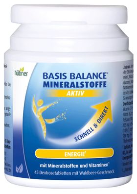 Hübner Basis Balance Aktiv Dextrosetabletten 45Tabletten