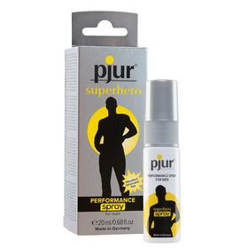 pjur® SUPERHERO *Performance Spray* for men, Verzögerungsspray für mehr Stehvermögen