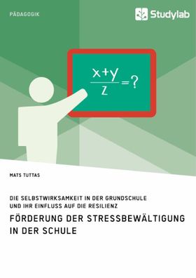 Förderung der Stressbewältigung in der Schule. Die Selbstwirksamkeit in der Grundschule und ihr E...