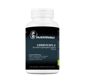 Tausendkraut Cordyceps X² BIO 90 Kapseln