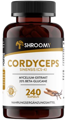 SHROOMY Cordyceps sinensis Extrakt Kapseln